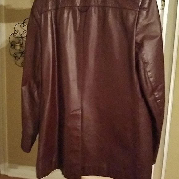 Etienne Aigner Leather Jacket - Picture 4 of 4